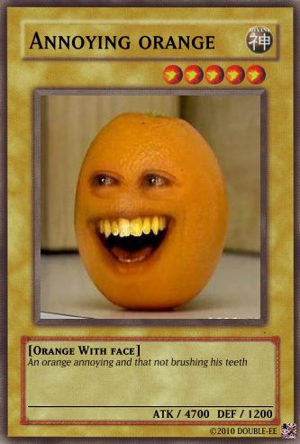Annoying orange na jugio karti