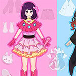 Anime Doll DIY Cosplay Girl omogućava ti da dizajniraš anime ikonu svojih snova