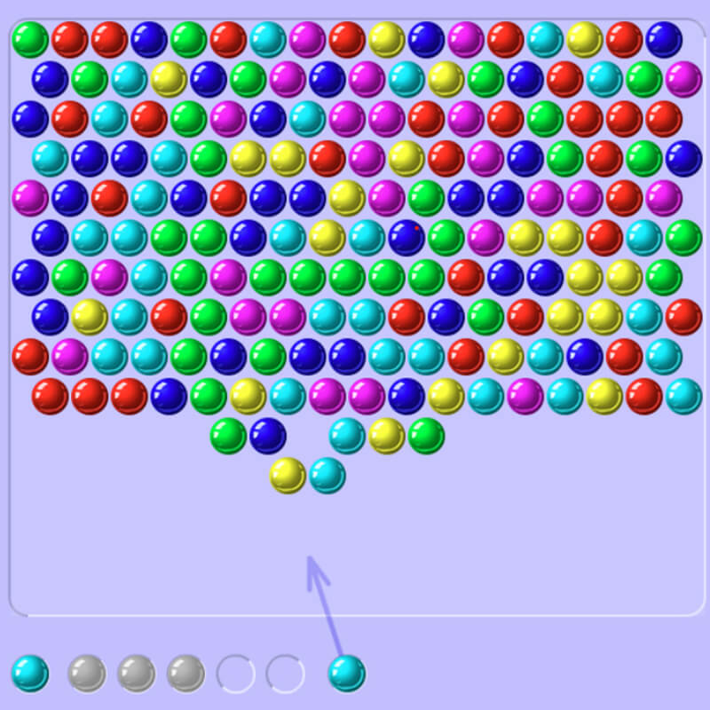 Bubble Shooter Deluxe 🕹️ Jogue no Jogos123