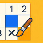 Reši šarene nonogram zagonetke i otkrij skrivenu piksel umetnost pomoću logike!