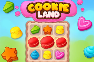 Uđi u Cookie Land, vrhunsku slatku Match 3 avanturu!