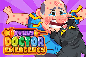 Rešavaj zabavne hitne slučajeve i nasmej pacijente u Funny Doctor Emergency