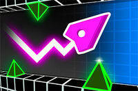 Geometry Vibes 3D je brza 3D igra refleksa