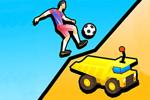 Kick and Ride je logička igrica zasnovana na fizici, koja ima dva režima igre