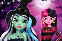 Uđi u Monster High i stilizuj likove u zastrašujuće, modne odeće