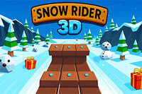 Vidi koliko daleko možeš da se spustiš u igri Snow Rider 3D niz ledene staze