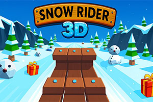Vidi koliko daleko možeš da se spustiš u igri Snow Rider 3D niz ledene staze koje su brze, zabavne i pune opasnosti
