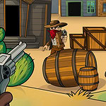 Kao jedini čovek zakona u pograničnom gradu, upucaj što više bandita!