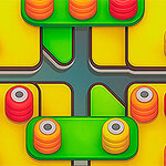 Thread Match je zabavna logička igra sa 100 izazovnih nivoa!