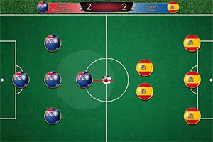World Cup Soccer Caps je zabavna stona fudbalska igrica